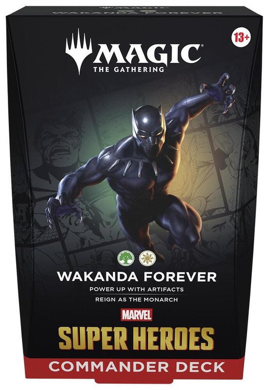 Magic the Gathering: Marvel Super Heroes Commander Deck - Wakanda Forever (PRE - ORDER) - CardVault Collections