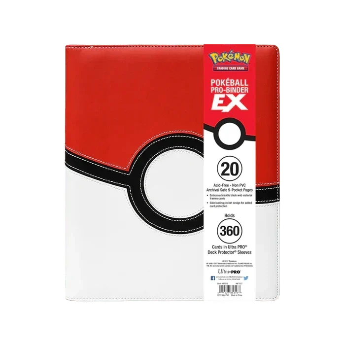 Poké Ball Premium 9 - Pocket PRO - Binder for Pokémon - CardVault Collections