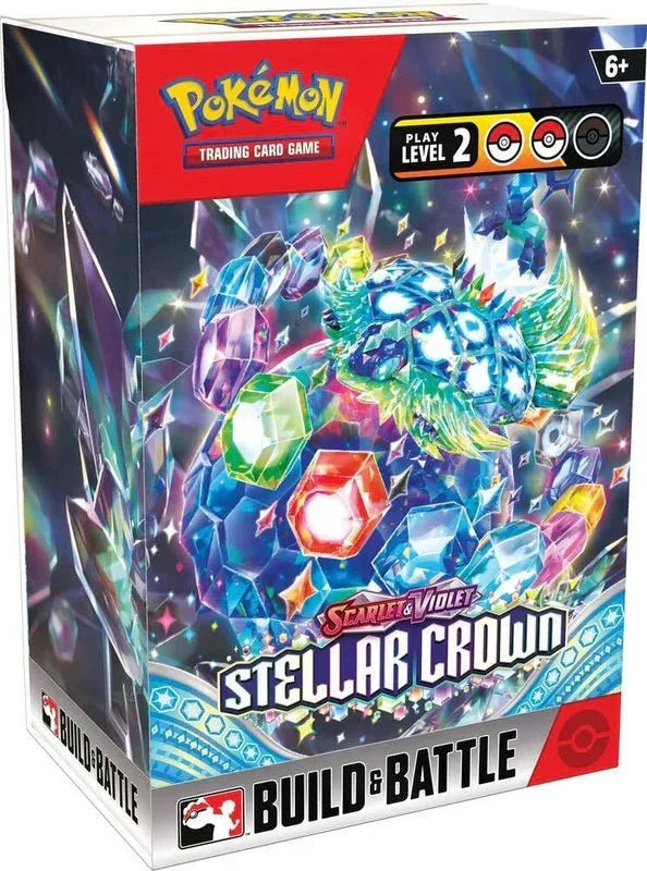 Pokemon Scarlet and Violet: Stellar Crown Build and Battle Box - CardVault Collections