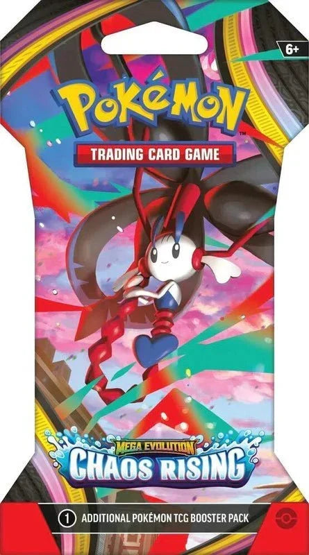 Pokemon TCG: Mega Evolution - Chaos Rising Sleeved Booster Pack - CardVault Collections