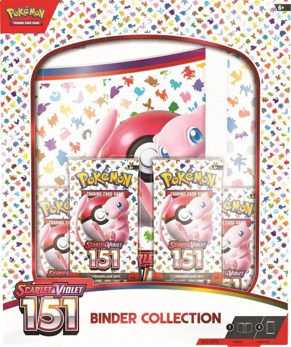 Pokemon TCG: Scarlet and Violet - 151 Binder Collection Box - CardVault Collections