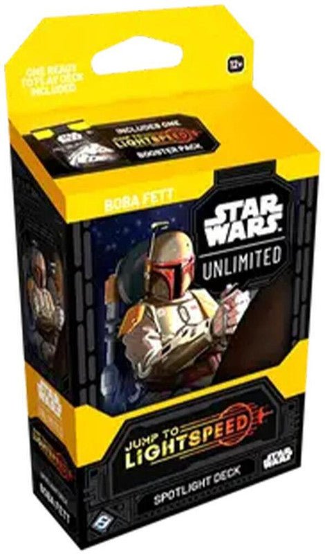 Star Wars Unlimited TCG: Jump to Lightspeed Starter Deck (Boba Fett) - CardVault Collections