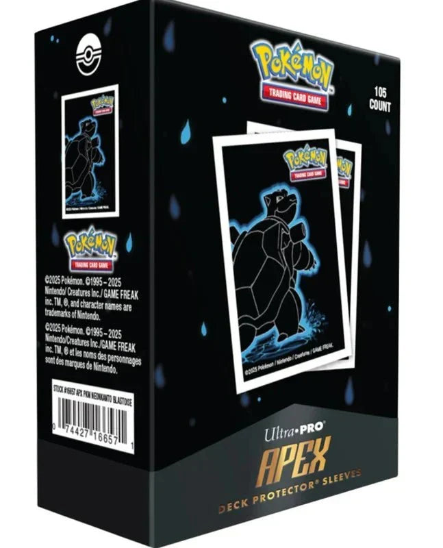 Ultra Pro: Apex Sleeves - Neon Kanto Blastoise - CardVault Collections