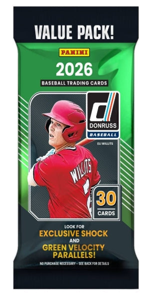2026 Panini Donruss Baseball Fat Pack