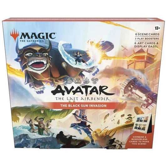 Magic the Gathering: Avatar: The Last Airbender Scene Box (The Black Sun Invasion)Magic the Gathering: Avatar: The Last Airbender Scene Box (The Black Sun Invasion)Magic the Gathering: Avatar: The Last Airbender Scene Box (The Black Sun Invasion) - CardVault Collections