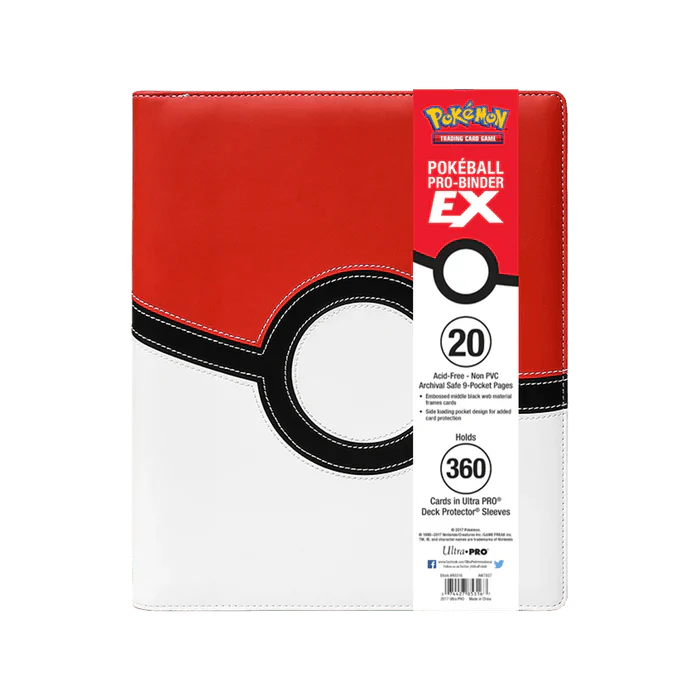 PokÃ© Ball Premium 9 - Pocket PRO - Binder for PokÃ©mon - CardVault Collections