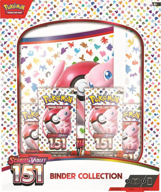 Pokemon TCG: Scarlet and Violet - 151 Binder Collection Box - CardVault Collections
